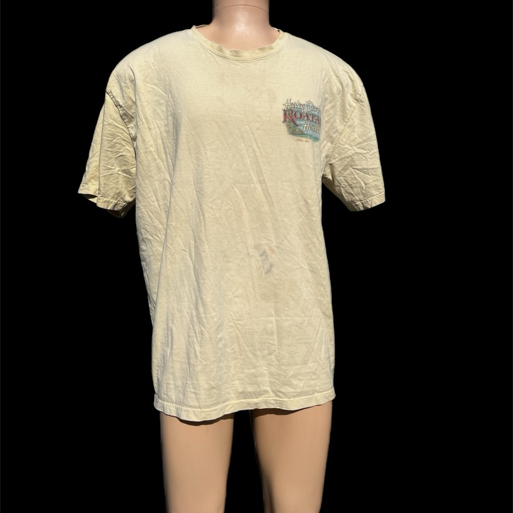 Harley-Davidson Yellow Short Sleeve Tee
